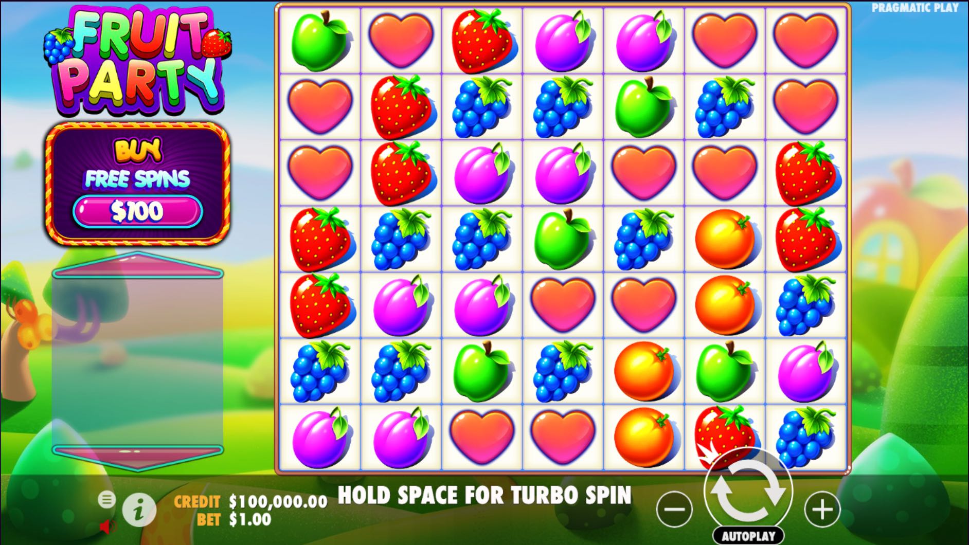 Fruity Party main slot game