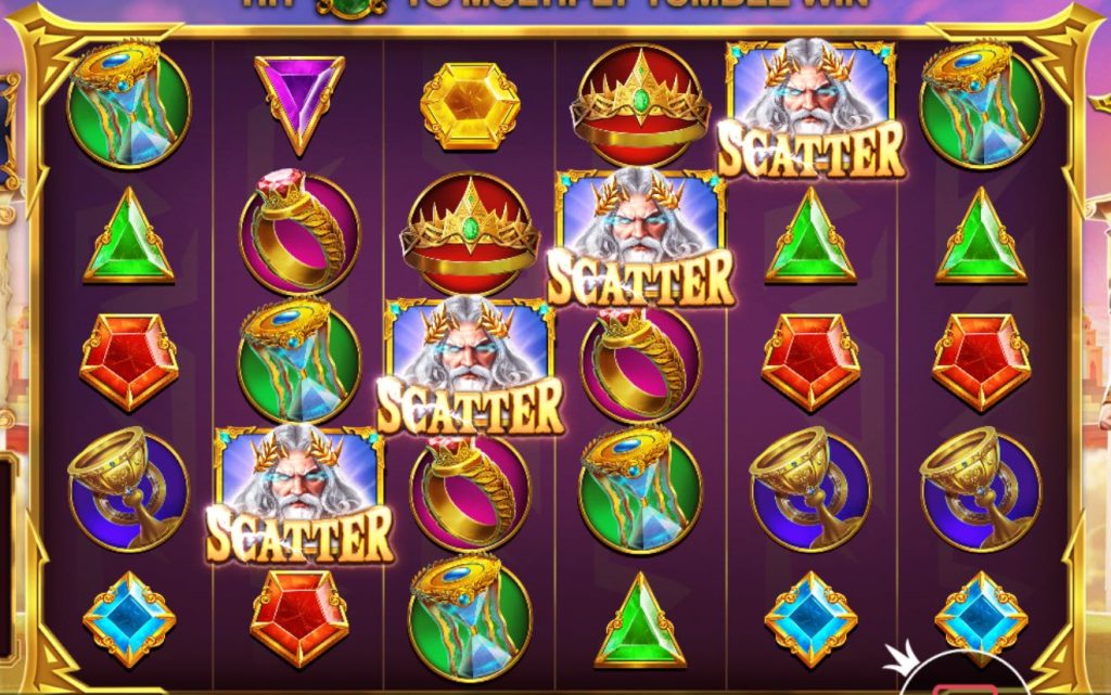 Gates of Olympus bonus trigger