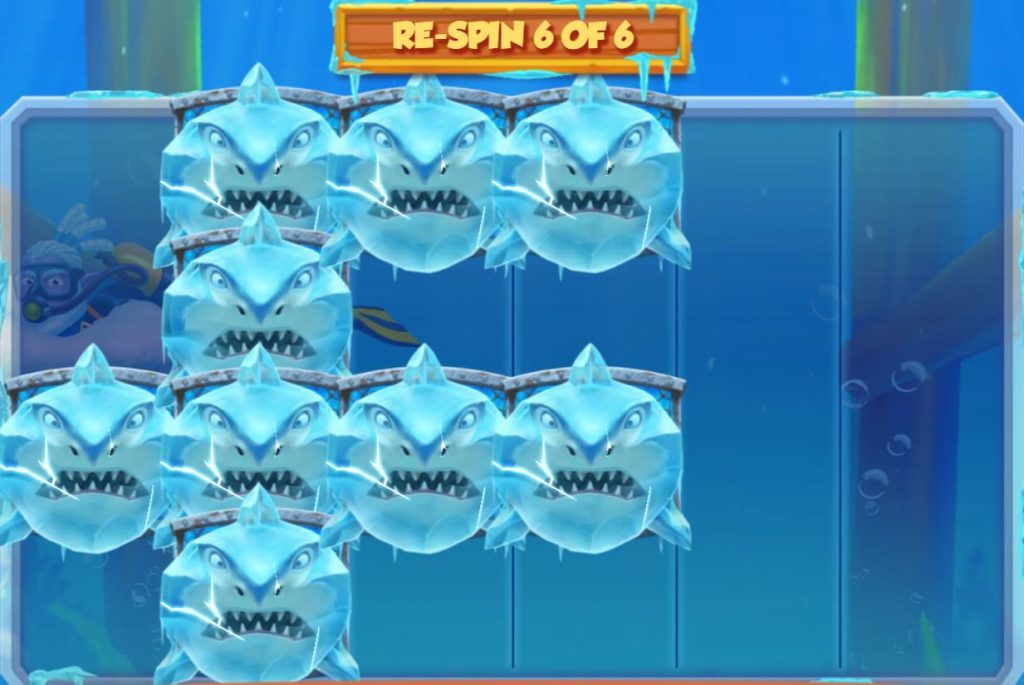 Hotel Yeti-Way scuba diving frozen sharks