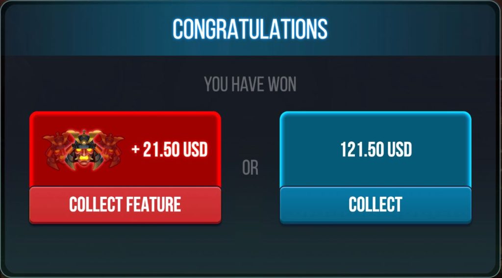 Mystery Museum gamble feature bonus trigger