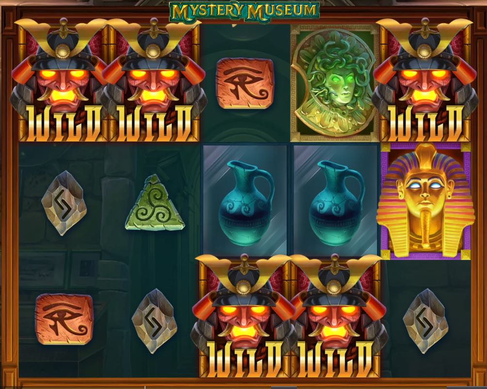Mystery Museum bonus trigger