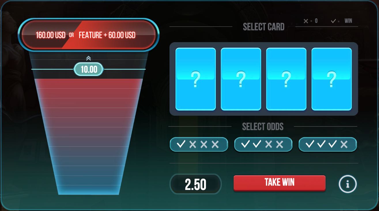Mystery Museum gamble feature