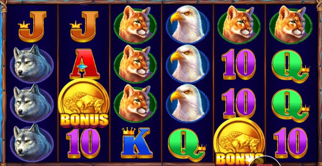 Buffalo King free spins retrigger