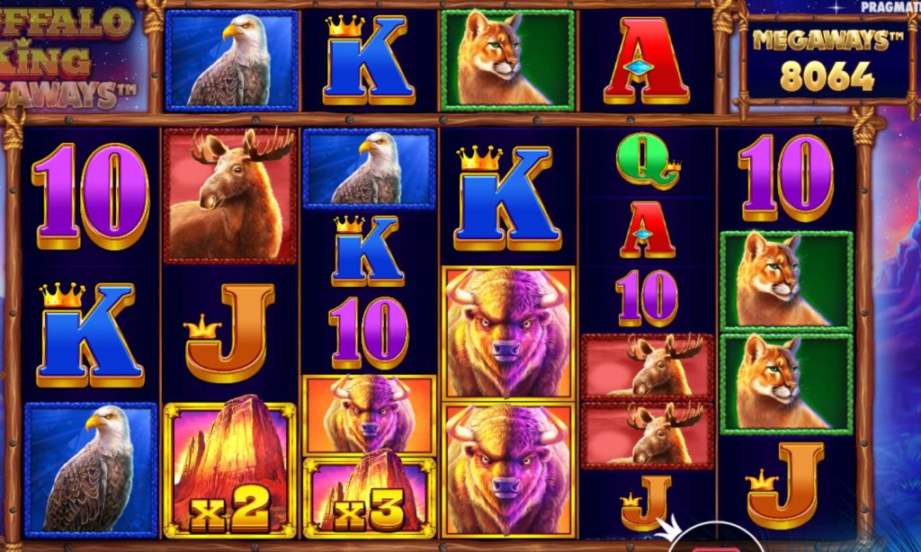 Buffalo King Megaways multiplier wilds