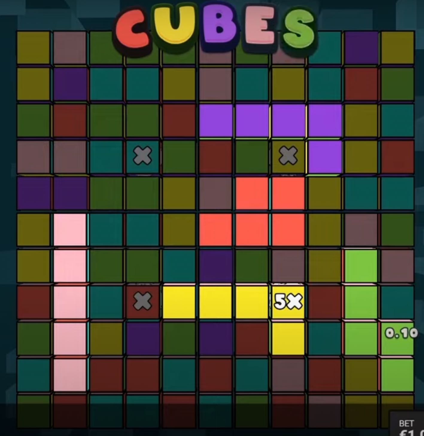 Cubes 2 free spins bonus trigger