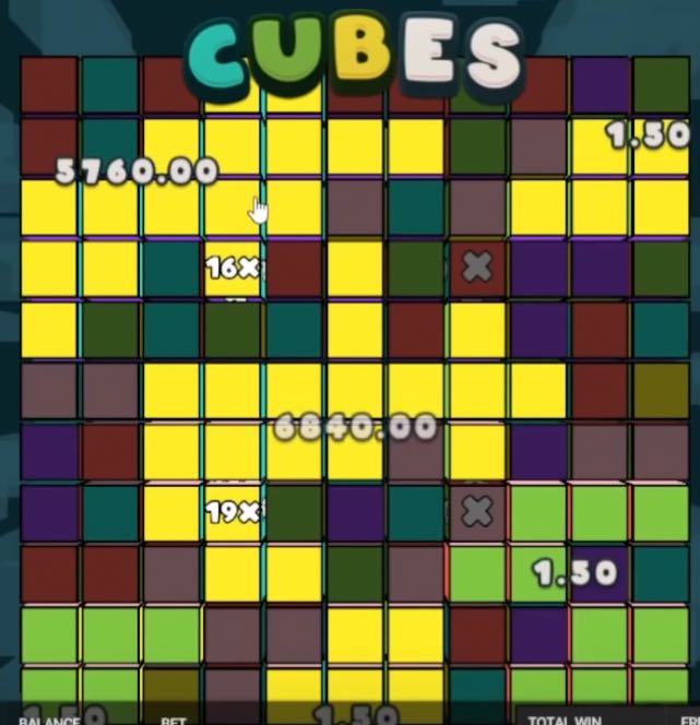Cubes 2 multi color free spins bonus play