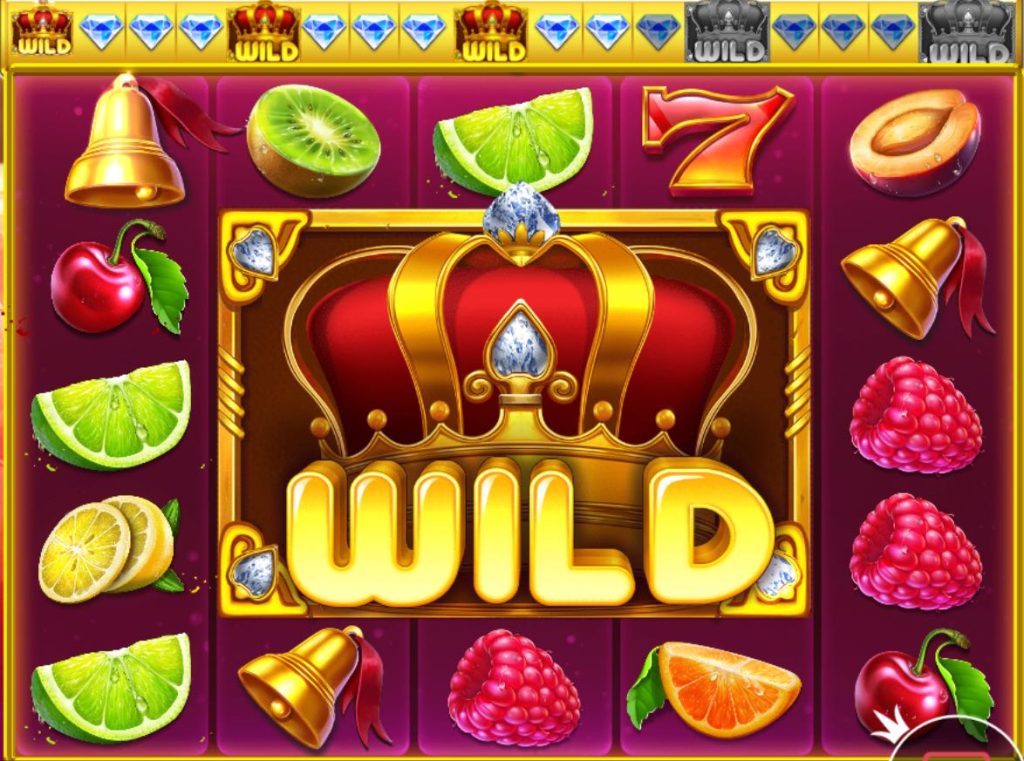 Juicy Fruits free spins expanding wild