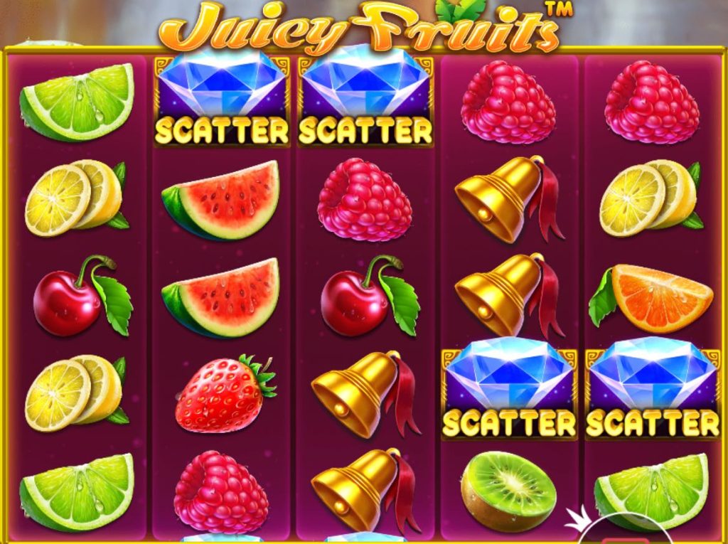 Juicy Fruits free spins bonus trigger