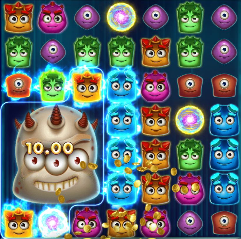 Reactoonz first Gargantoon drop