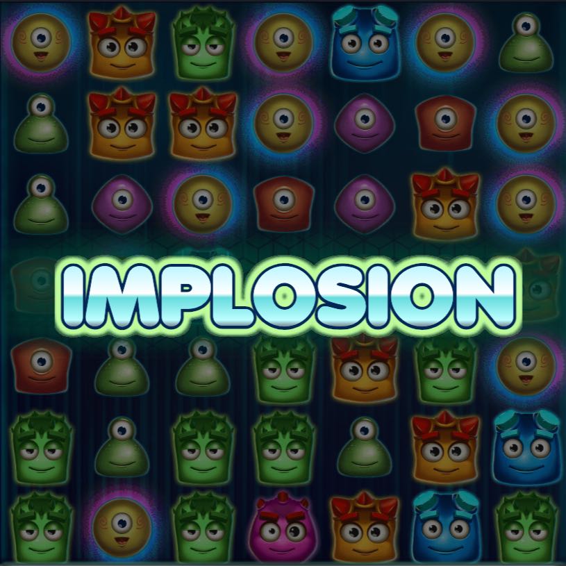 Reactoonz implosion quantum feature trigger