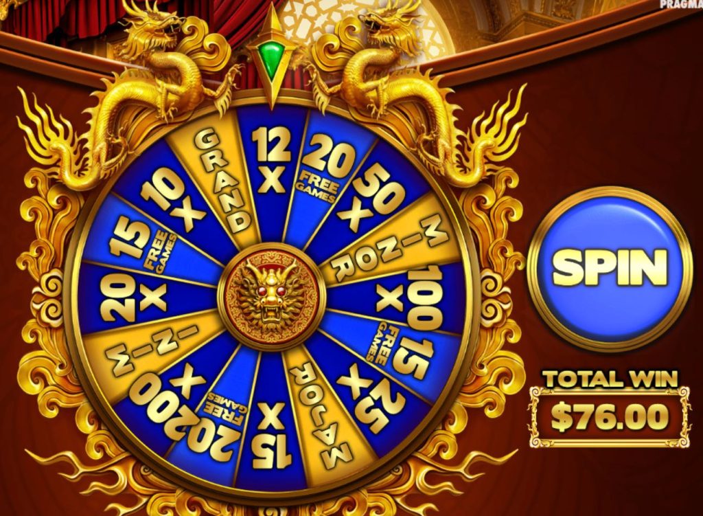 Temujin Treasures bonus wheel 5