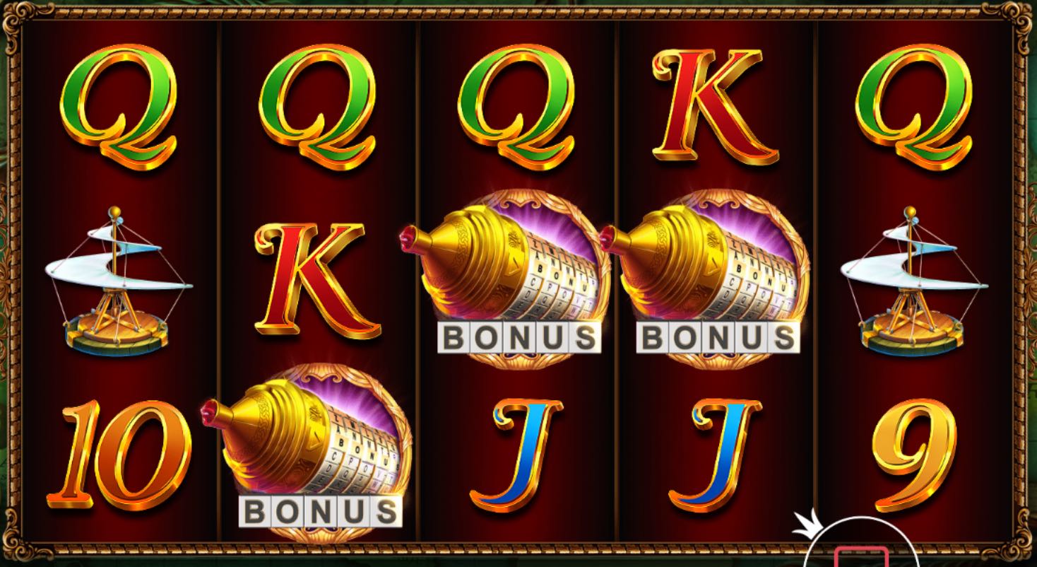 Da Vinci's Treasure bonus trigger