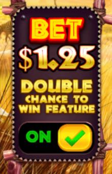 Great Rhino Megaways double chance feature