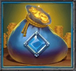 Riches of Robin 100x blue bag symbol