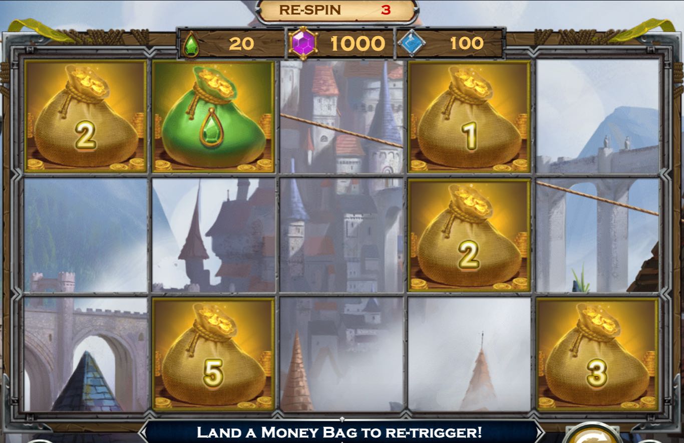 Riches of Robin Heist Re-spins game