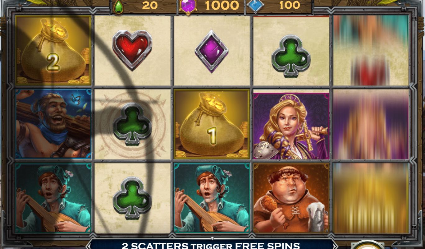 Riches of Robin Quick hit feature's Robin Hood shadow