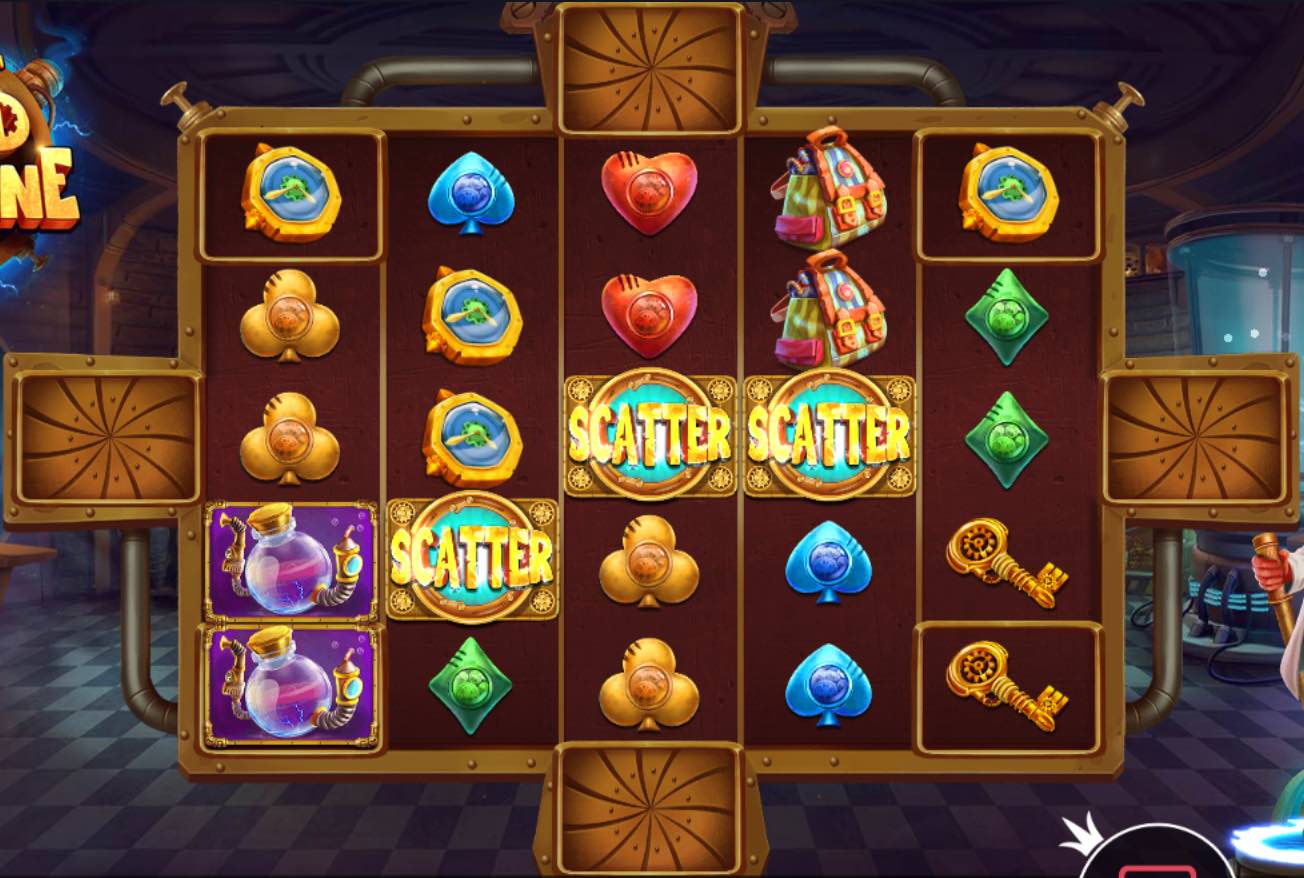 The Wild Machine wonder wheel scatter trigger