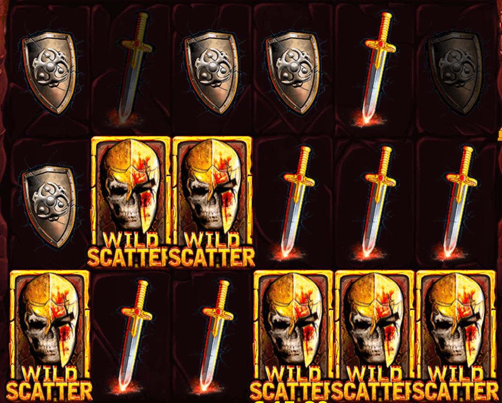 Warrior Graveyard Death Spins bonus trigger