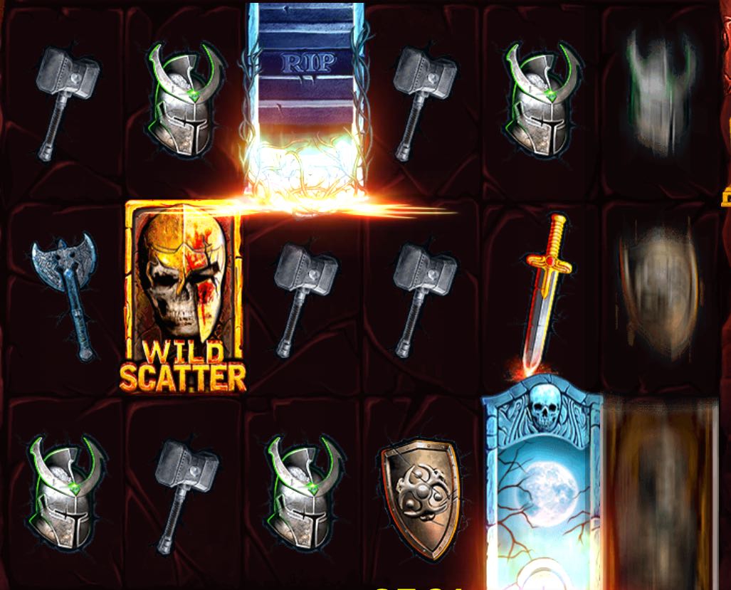 Warrior Graveyard Graveyard Spins tombstone
wilds trigger