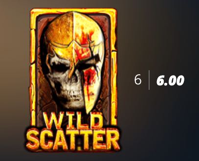 Warrior Graveyard paytable wild scatter